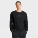 Calgary Flames Fanatics Black Authentic Pro Road Tri-Blend Sweatshirt
