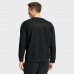 Calgary Flames Fanatics Black Authentic Pro Road Tri-Blend Sweatshirt
