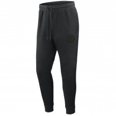 Boston Bruins Fanatics Black Authentic Pro Road Tri-Blend Joggers