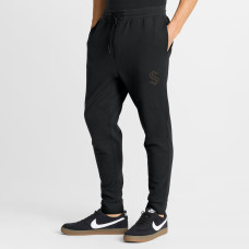 Seattle Kraken Fanatics Black Authentic Pro Road Tri-Blend Joggers
