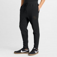 Utah Mammoth Fanatics Black Authentic Pro Road Tri-Blend Joggers