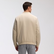 Washington Capitals Fanatics Tan Authentic Pro Road Lightweight Full-Zip Bomber Jacket Washington Capitals Fanatics Tan Authentic Pro Road Lightweight Full-Zip Bomber Jacket