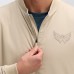 Washington Capitals Fanatics Tan Authentic Pro Road Lightweight Full-Zip Bomber Jacket