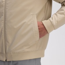 Washington Capitals Fanatics Tan Authentic Pro Road Lightweight Full-Zip Bomber Jacket Washington Capitals Fanatics Tan Authentic Pro Road Lightweight Full-Zip Bomber Jacket