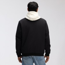 Chicago Blackhawks Fanatics Black Authentic Pro Road Lightweight Full-Zip Bomber Jacket