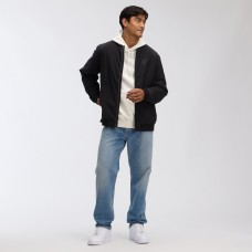 Chicago Blackhawks Fanatics Black Authentic Pro Road Lightweight Full-Zip Bomber Jacket