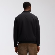 New Jersey Devils Fanatics Black Authentic Pro Road Lightweight Full-Zip Bomber Jacket