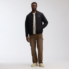 New Jersey Devils Fanatics Black Authentic Pro Road Lightweight Full-Zip Bomber Jacket