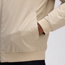 Minnesota Wild Fanatics Tan Authentic Pro Road Lightweight Full-Zip Bomber Jacket