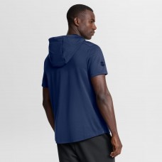 Футболка с капюшоном New York Rangers Fanatics Navy Authentic Pro Road Футболка с капюшоном New York Rangers Fanatics Navy Authentic Pro Road