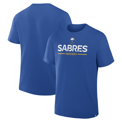 Buffalo Sabres Fanatics Royal Authentic Pro Primary T-Shirt