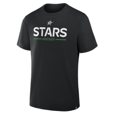 Dallas Stars Fanatics Black Authentic Pro Primary T-Shirt