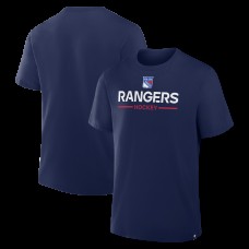New York Rangers Fanatics Navy Authentic Pro Primary T-Shirt New York Rangers Fanatics Navy Authentic Pro Primary T-Shirt