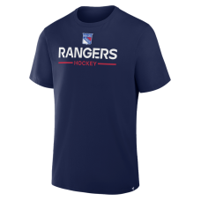 Футболка New York Rangers Fanatics Navy Authentic Pro Primary