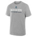 Seattle Kraken Fanatics Gray Authentic Pro Primary T-Shirt