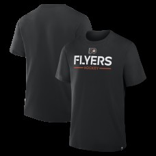 Футболка Philadelphia Flyers Fanatics Black Authentic Pro Primary
