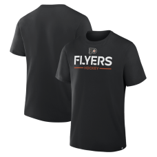 Футболка Philadelphia Flyers Fanatics Black Authentic Pro Primary