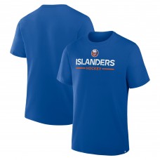New York Islanders Fanatics Royal Authentic Pro Primary T-Shirt