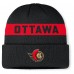 Ottawa Senators Fanatics Black Authentic Pro Rink Cuffed Knit Hat Ottawa Senators Fanatics Black Authentic Pro Rink Cuffed Knit Hat