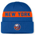 New York Islanders Fanatics Royal Authentic Pro Rink Cuffed Knit Hat