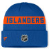 New York Islanders Fanatics Royal Authentic Pro Rink Cuffed Knit Hat