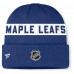 Шапка Toronto Maple Leafs Fanatics Blue Authentic Pro Rink Cuffed Knit