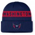 Шапка Washington Capitals Fanatics Navy Authentic Pro Rink Cuffed Knit