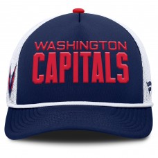Бейсболка Washington Capitals Fanatics Navy/White Authentic Pro Rink A-Frame
