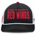 Бейсболка Detroit Red Wings Fanatics Black/White Authentic Pro Rink A-Frame