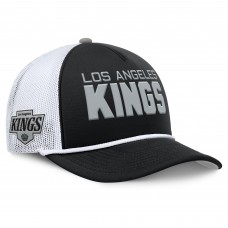 Бейсболка Los Angeles Kings Fanatics Black/White Authentic Pro Rink A-Frame