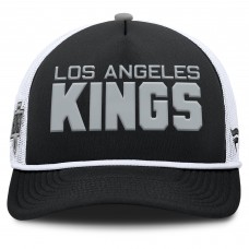 Бейсболка Los Angeles Kings Fanatics Black/White Authentic Pro Rink A-Frame
