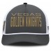 Бейсболка Vegas Golden Knights Fanatics Charcoal/White Authentic Pro Rink A-Frame