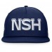 Nashville Predators Fanatics Navy Authentic Pro Rink Team Code Snapback Hat