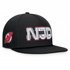 Бейсболка New Jersey Devils Fanatics Black Authentic Pro Rink Team Code