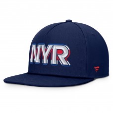 New York Rangers Fanatics Navy Authentic Pro Rink Team Code Snapback Hat New York Rangers Fanatics Navy Authentic Pro Rink Team Code Snapback Hat