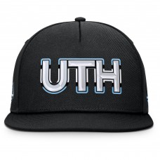 Utah Mammoth Fanatics Black Authentic Pro Rink Team Code Snapback Hat Utah Mammoth Fanatics Black Authentic Pro Rink Team Code Snapback Hat