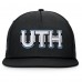 Utah Mammoth Fanatics Black Authentic Pro Rink Team Code Snapback Hat