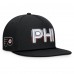 Бейсболка Philadelphia Flyers Fanatics Black Authentic Pro Rink Team Code