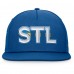 St. Louis Blues Fanatics Blue Authentic Pro Rink Team Code Snapback Hat