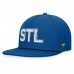 St. Louis Blues Fanatics Blue Authentic Pro Rink Team Code Snapback Hat