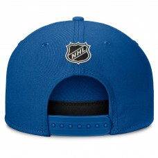 St. Louis Blues Fanatics Blue Authentic Pro Rink Team Code Snapback Hat
