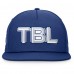 Tampa Bay Lightning Fanatics Blue Authentic Pro Rink Team Code Snapback Hat