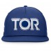 Toronto Maple Leafs Fanatics Blue Authentic Pro Rink Team Code Snapback Hat