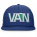 Vancouver Canucks Fanatics Blue Authentic Pro Rink Team Code Snapback Hat