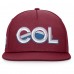 Бейсболка Colorado Avalanche Fanatics Burgundy Authentic Pro Rink Team Code