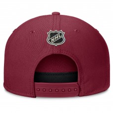 Бейсболка Colorado Avalanche Fanatics Burgundy Authentic Pro Rink Team Code