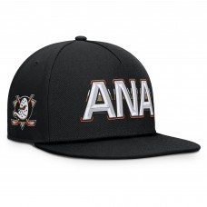 Бейсболка Anaheim Ducks Fanatics Black Authentic Pro Rink Team Code