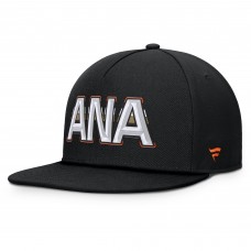 Бейсболка Anaheim Ducks Fanatics Black Authentic Pro Rink Team Code