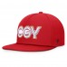 Calgary Flames Fanatics Red Authentic Pro Rink Team Code Snapback Hat
