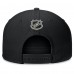 Carolina Hurricanes Fanatics Black Authentic Pro Rink Team Code Snapback Hat